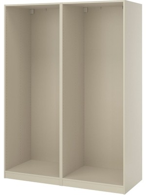 Gardırop Iskeleti, Gri-Bej, 150X58X201 cm