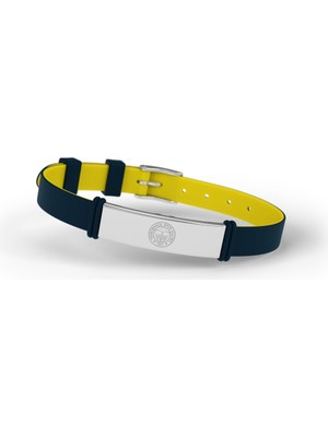 Kadınlara Uygun Fenerbahçe FB-fashion-07-STD Lisanslı Bileklik Mavi ve Sarı Renk Antibakteriyel