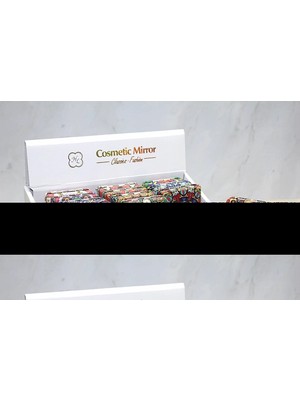 İsmiyle Al Taşlı El Aynası Dikdörtgen Kalın ALK3739