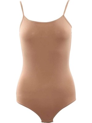 Beruflic  Pamuklu Alttan Çıtçıtlı Ip Askılı Badi