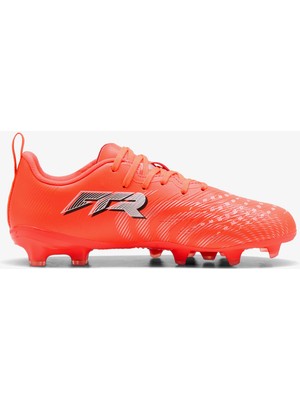 Puma Future 9 Play Fg/ag Çocuk Turuncu Çim Saha Kramponu.01
