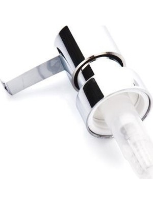 Primanova Sıvı Sabunluk Pompa Gümüş Renkli Paslanmaz Malzeme ile Şık Tasarım