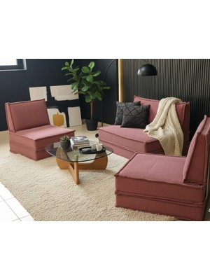 Colormix Koltuk Kanepe, Koltuk Takımı Tamamen Fermuarlı Yıkanabilir Silinebilir