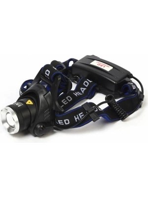 İsmiyle Al F-823A Su Geçirmez Şarjlı Kafa Lambası