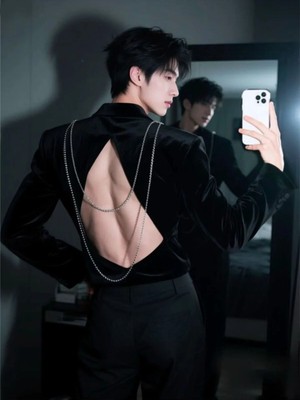 Ravinity Iki Sıra Sırt Kolyesi, Erkek Vücut Zinciri