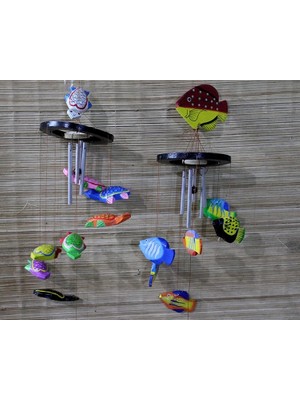 İsmiyle Al Hayvan Figürlü Rüzgar Çanı No:7