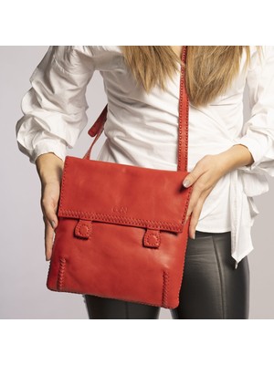 Gön Handmade 20001 Gümüşlük Deri Çanta