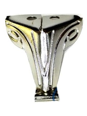 Skygo Moda Sac Ahşap, Sunta Sandık Ayağı, Kutu Ayak 2,5 cm - Nikel