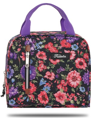 Fudela Lounch Color Mor Renk Termal Soğutucu Çanta