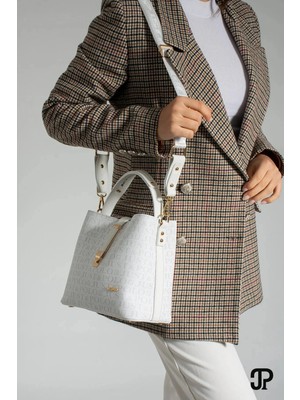 Just Polo  Kadın Orta Boy Su Geçirmez Günlük Şık El ve Omuz Çantası Ebat 23 x 18 cm Shoulder Bag