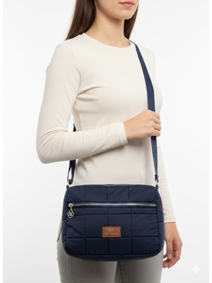 The Tote Bag Kadın Kapitone, Paraşüt Kumaş, Yumuşak Doku Günlük Omuz Çantası