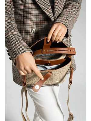 Just Polo  Jp Polo Kadın 4 Bölmeli Lüks El & Omuz Çantası Shoulder Bag Ebat: 25X25 cm