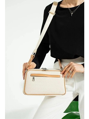 Just Polo  Kadın Ayarlanabilir Askılı Su Geçirmez Lüks Omuz Çantası Shoulder Bag Ebat: 16 x 26 cm