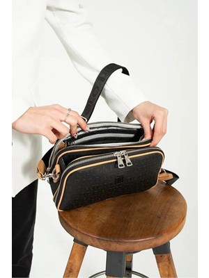 Just Polo  Kadın Ayarlanabilir Askılı Su Geçirmez Lüks Omuz Çantası Shoulder Bag Ebat: 16 x 26 cm