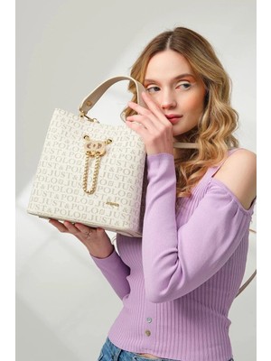 Just Polo  Kadın Orta Boy Ayarlanabilir Askılı El ve Omuz Çantası Ebat: 22 x 23 cm Shopper