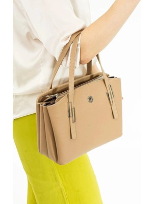 Just Polo  Kadın Kum Omuz Postacı Çantası Yeni Sezon