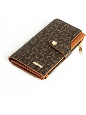 Just Polo  Kadın Bol Kartlık ve Kağıt Para Bölmeli Cüzdan