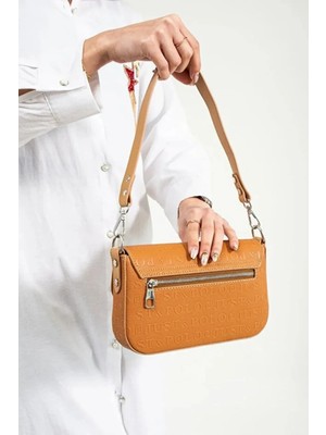 Just Polo  Kadın Uzun Ayarlanabilir Askılı Şık El ve Omuz Çantası Ebat : 23 x 14 cm Shoulder Bag