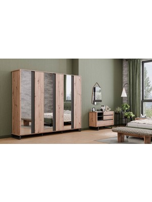 Doğtaş Solid 6 Kapaklı Dolap - Easy