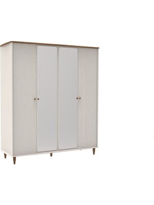 Doğtaş Bloom 4 Kapaklı Dolap