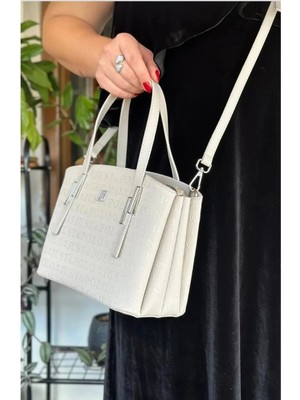 Just Polo  Kadın Orijinal Just Polo 5 Bölmeli Şık El ve Omuz Çantası Shoulder Bag 26 x 24 cm