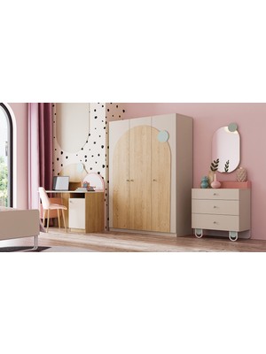 Doğtaş Lily 3 Kapaklı Dolap