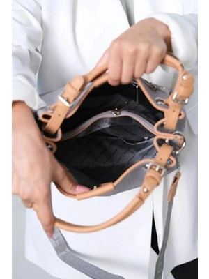 Just Polo  Kadın Su Geçirmez Büyük Boy Lüks El ve Omuz Çantası Shopper Ebat: 26 x 30 cm