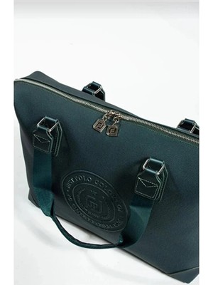 Just Polo  Kadın Büyük Valiz Boy Ayarlanabilir Askılı Lüks El ve Omuz Çantası Shopper Ebat: 33 x 40 cm