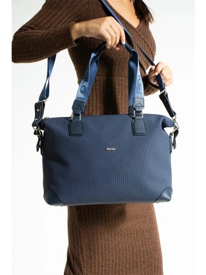 Just Polo  Kadın Gofraj Baskılı Büyük Boy El Çantası 4028