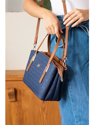 Just Polo  Kadın Orta Boy Zincir Detaylı Ayarlanabilir Askılı Yeni Sezon El & Omuz Çantası 234076MH