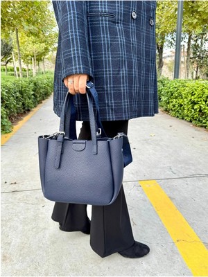 Just Polo  Kadın Yeni Sezon 3 Bölmeli Yumuşak Deri Lüks ve Şık Dokunuş El & Omuz Çantası Shoulder Bag