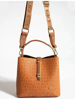 Just Polo  Jp Polo Kadın 4 Bölmeli Lüks El & Omuz Çantası Shoulder Bag Ebat: 25X25 cm