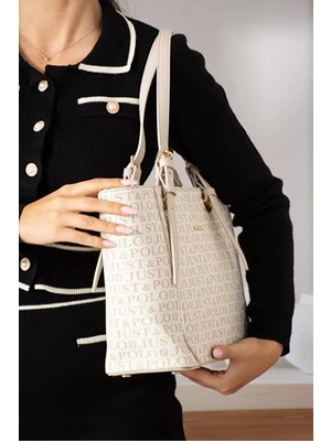 Just Polo  Jp Polo Kadın Orijinal Büyük Boy Lüks El Çantası Ebat : 24 x 27 cm