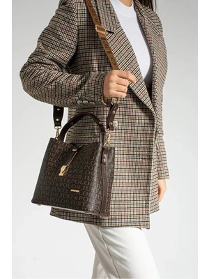 Just Polo  Kadın Günlük Kullanıma Uygun Şık El ve Omuz Çantası Shoulder Bag