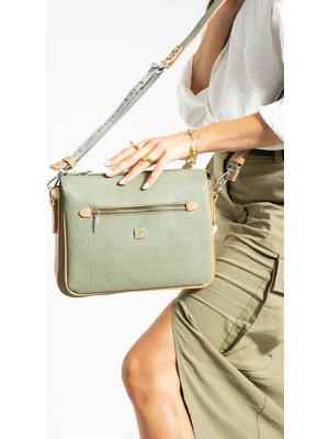 Just Polo  Kadın Baskılı Omuz Çantası