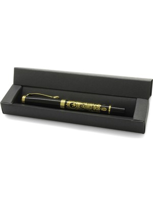 Kişiye Özel Isim Baskılı Kalem Osmanlı Figürlü Kutulu Kişiye Özel Hediyelik Kalem