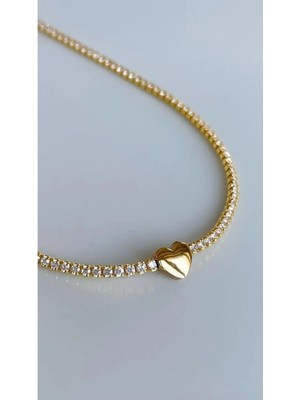 Wind Silver Kalp Su Yolu Kolye 925 Ayar