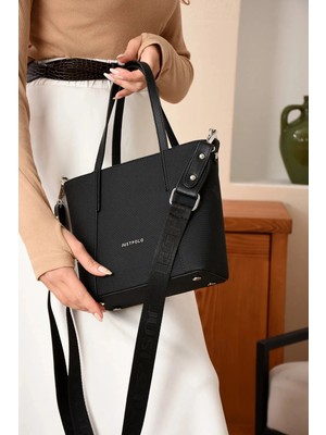 Just Polo  Kadın Spor Model Ayarlanabilir Askılı Şık El ve Omuz Çantası Ebat : 24 x 20 cm Shopper