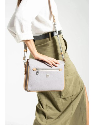 Just Polo  Kadın Orijinal Baskılı Omuz Çantası Shopper