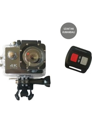 Luz&Pos Kumandalı 4K Wi-Fi Aksiyon Kamerası