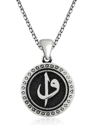 Tienda Elegante Gümüş Elif Vav Kolye