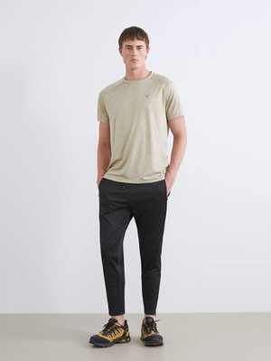 LC Waikiki Siyah Standart Kalıp Erkek Eşofman Altı