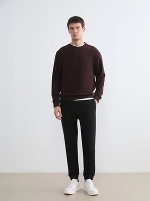 LC Waikiki Siyah Standart Kalıp Erkek Jogger Eşofman Altı