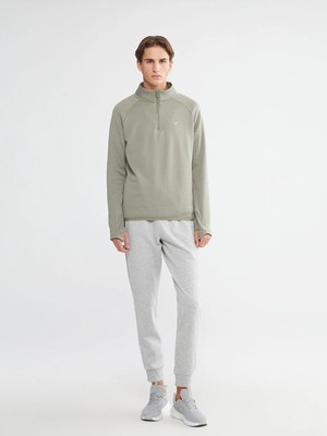 LC Waikiki Gri Slim Fit Erkek Jogger Eşofman Altı