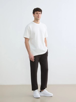 LC Waikiki Kahverengi Standart Kalıp Erkek Jogger Eşofman Altı