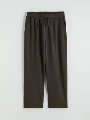 LC Waikiki Kahverengi Bol Kalıp Bol Paça Erkek Eşofman Altı