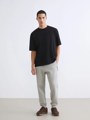 LC Waikiki Gri Standart Kalıp Erkek Jogger Eşofman Altı