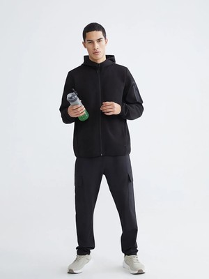 LC Waikiki Siyah Standart Kalıp Erkek Jogger Eşofman Altı