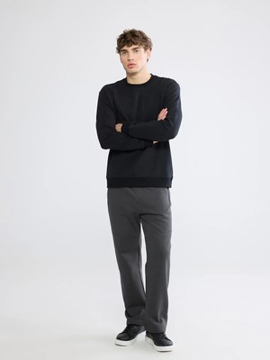 LC Waikiki Antrasit Rahat Kalıp Erkek Eşofman Altı