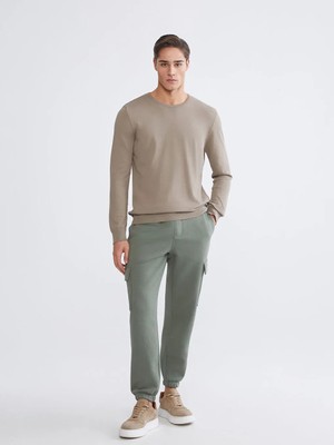 LC Waikiki Yeşil Standart Kalıp Erkek Jogger Eşofman Altı